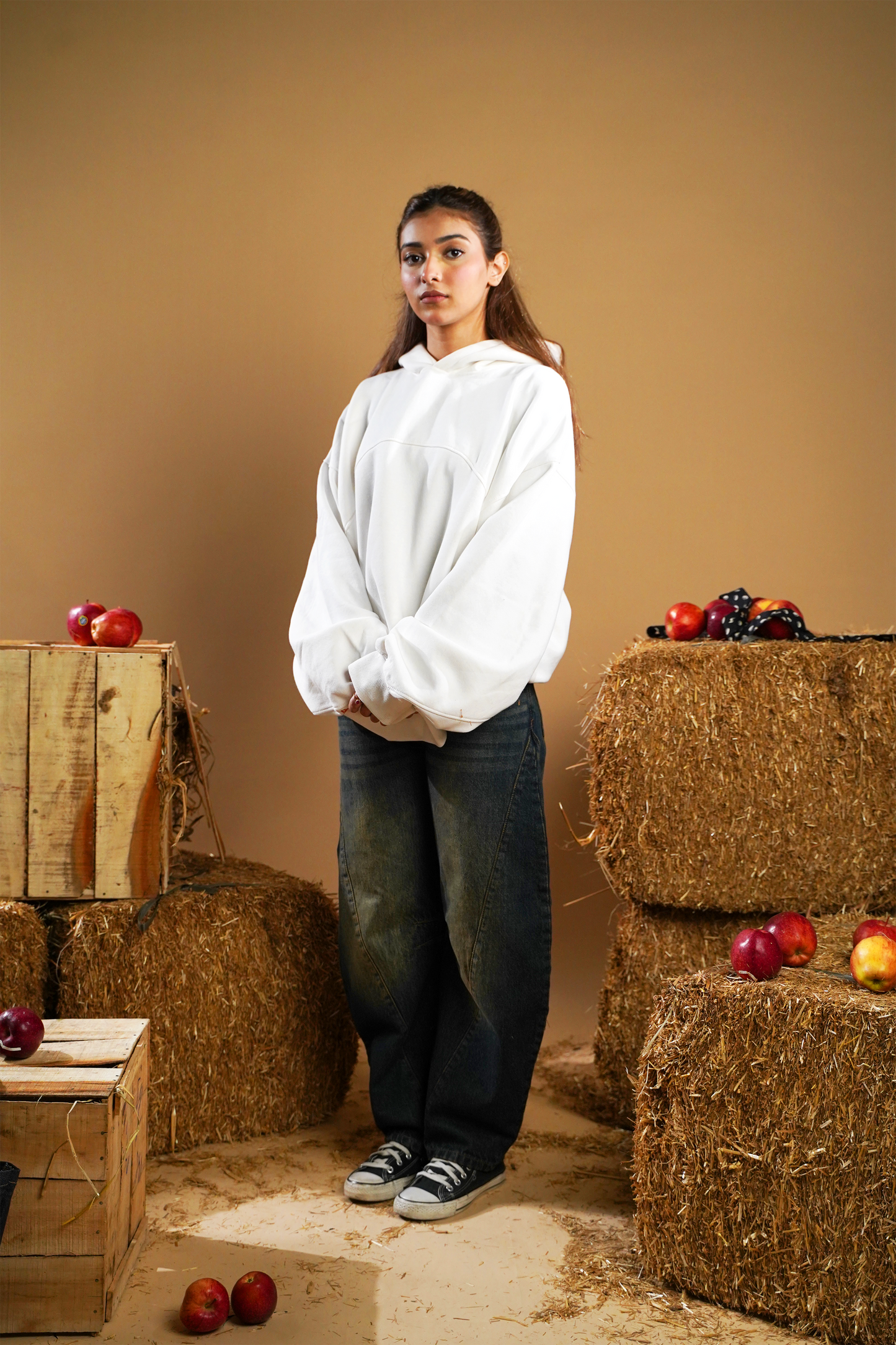 Oversized Embroided Hoodie