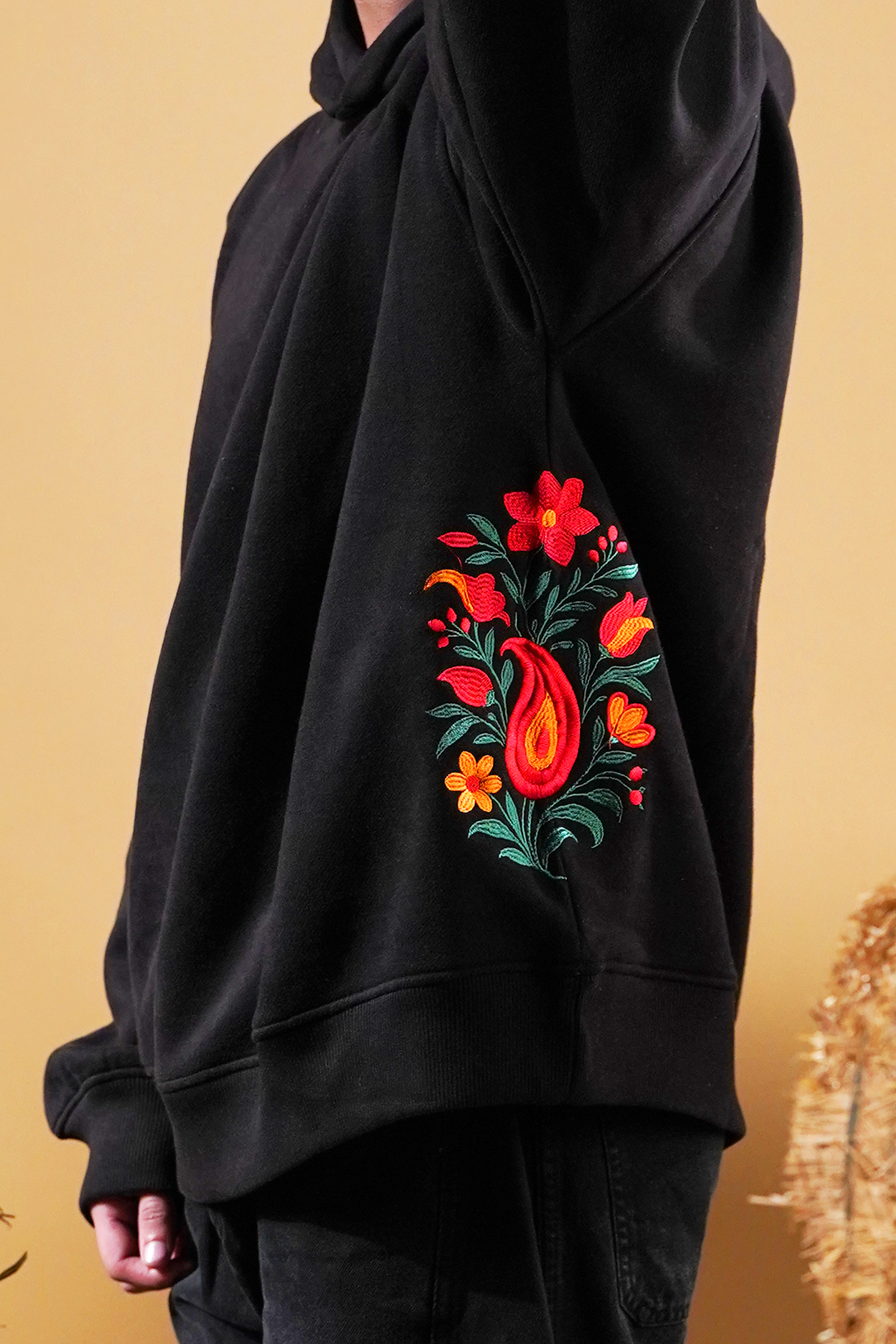 Oversized Embroided Hoodie