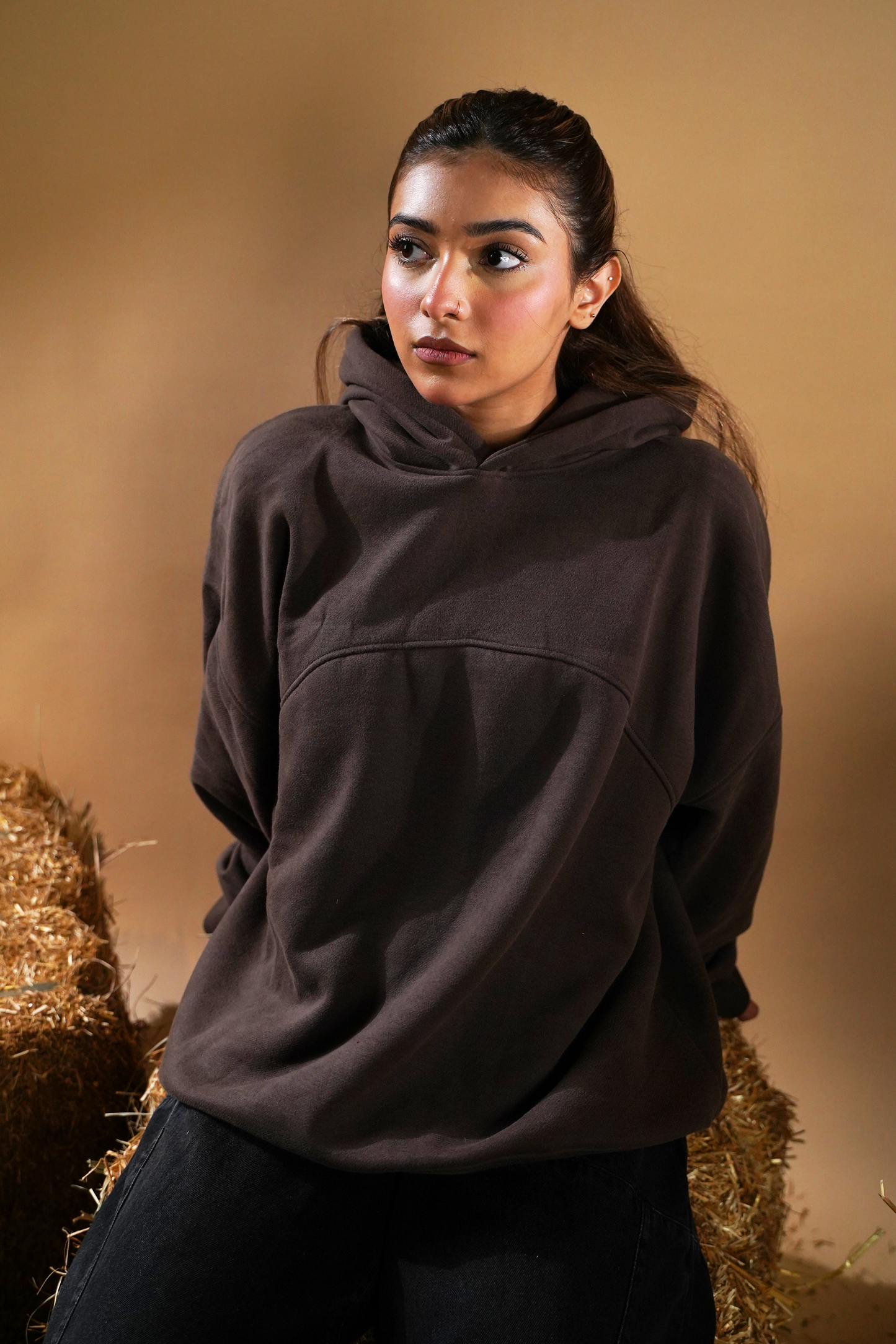 Oversized Embroided Hoodie