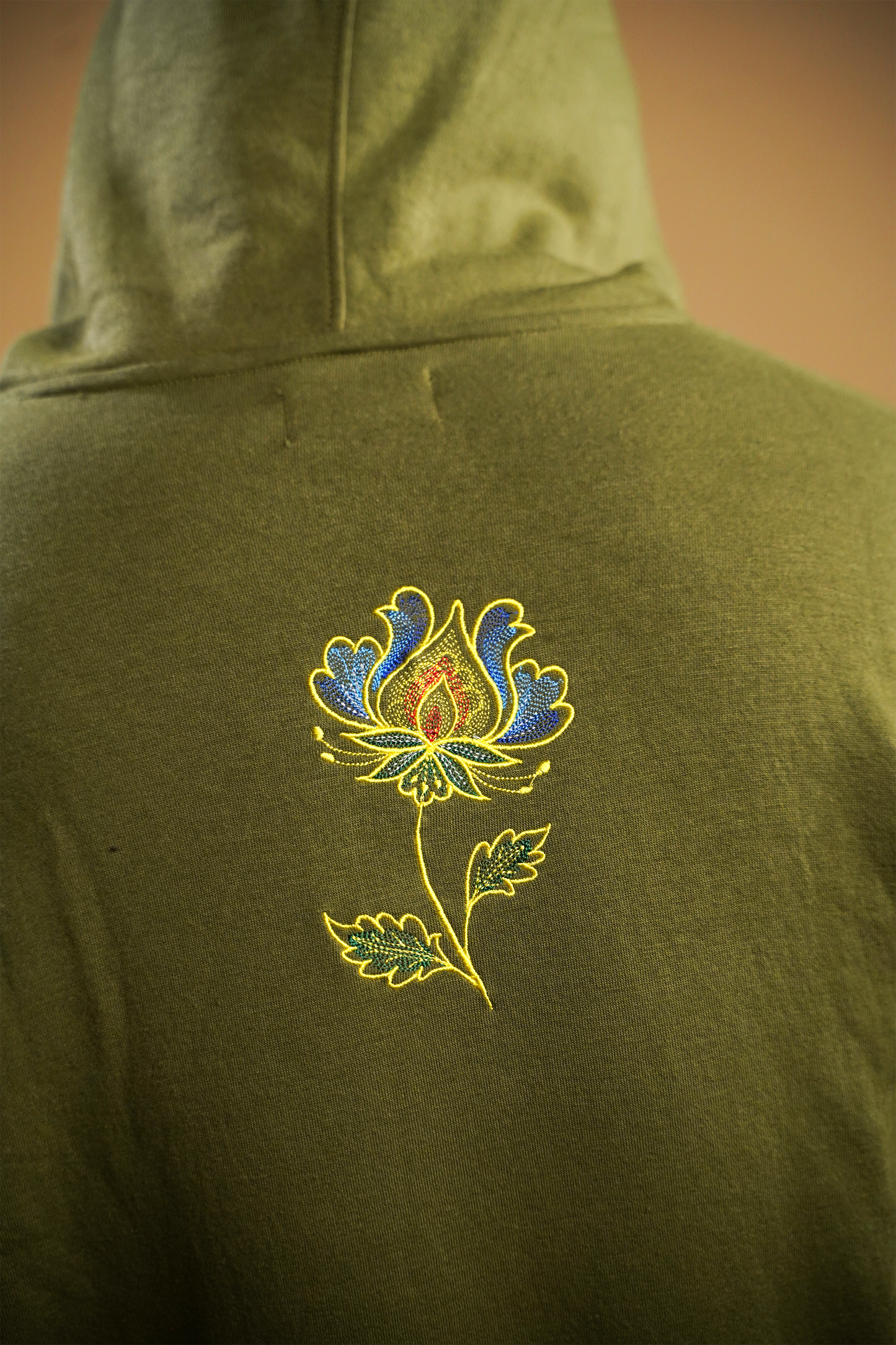 Oversized Embroided Hoodie